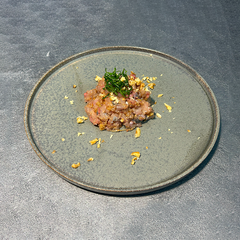 Japan Dish Plate, Square Edge, Gray　　